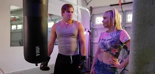 Blonde fucking with her friends brother