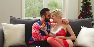 PASSION-HD Skye Blue Gives Erotic Gift On Christmas