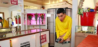 Flower Power! - Jordi Gets Caught Humping the Boss's Flowers and Pays the Price!