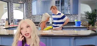 Hot Landlady Sally D'Angelo and College Student Kenzie Reeves Have a Wild Threesome!