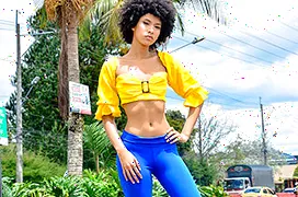 Exquisite Ebony Latina Loving